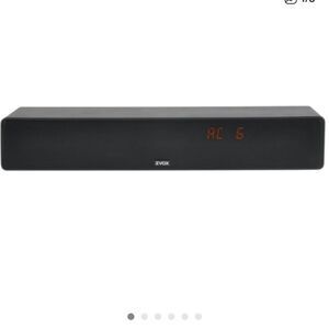 Black AccuVoice AV155 TV Speaker Soundbar